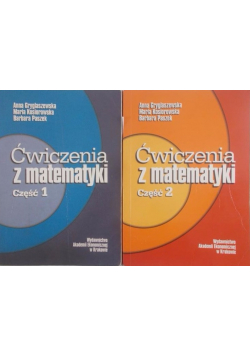 Ćwiczenia z matematyki Część  I i II