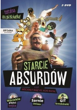 Pakiet: Bartosz Walaszek. Starcie absurdów 3 DVD