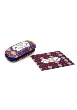 Etui na okulary - Okulary Super Dziadka (granat)