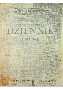 Dziennik 1957 - 1961