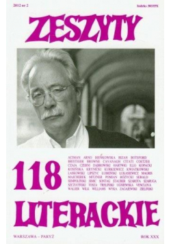 Zeszyty literackie 118 2/2012