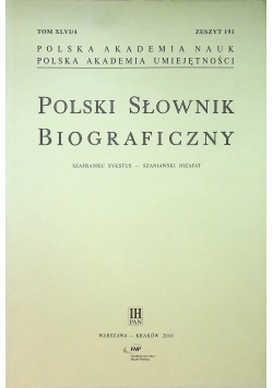 Polski słownik biograficzny tom XLVI/4