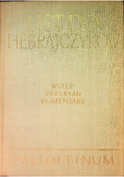 List do Hebrajczyków