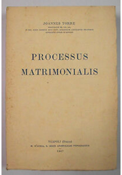 Processus matrimonialis