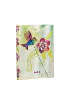 Kalendarz książkowy mini 2020 12M hor. Hummingbird