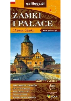 Zamki i pałace Dolnego Śląska 1:250 000 w.2020