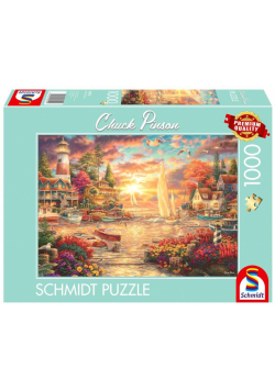 Puzzle 1000 PQ Chuck Pinson Poranek nad jeziorem 113353