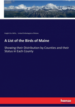 A List of the Birds of Maine