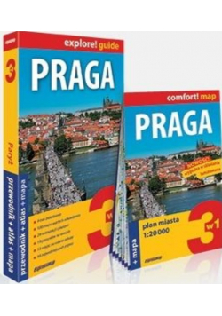 Praga explore guide 3w1 przewodnik atlas