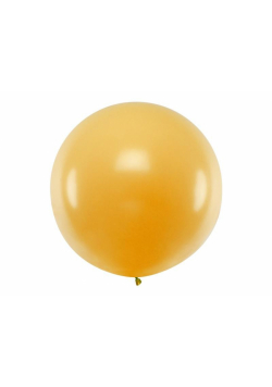Balon okrągły Metallic Gold 1m