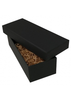 Pudełko tekturowe kraft czarne 20x8x5,5cm