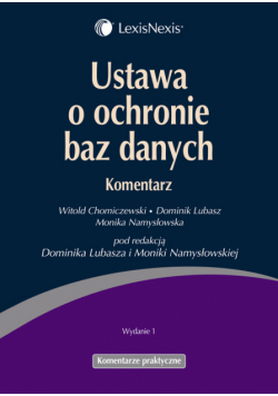 Ustawa o ochronie baz danych Komentarz