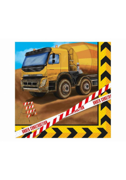 Serwetki papierowe Construction 33x33cm 20szt