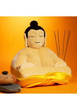 Podstawka pluszowa Budda pod książkę lub tablet