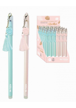 Długopis ścieralny Boho Pastel (36szt) YN TEEN