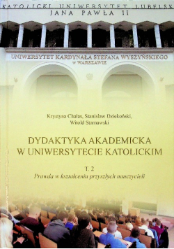 Dydaktyka akademicka w uniwersytecie katolickim