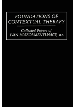 Foundations Of Contextual Therapy