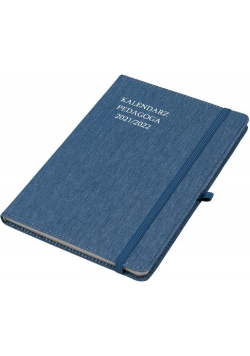 Kalendarz Pedag. 2021/2022 A5 Tyg. Salsa jeans