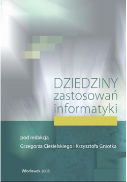 Dziedziny zastosowań informatyki