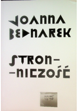 Stronniczość