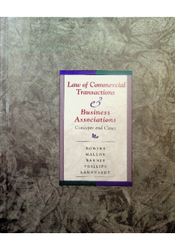Law of Commercial Transactions