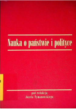 Nauka o państwie i polityce