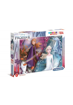Puzzle 104 Supercolor Disney Frozen II