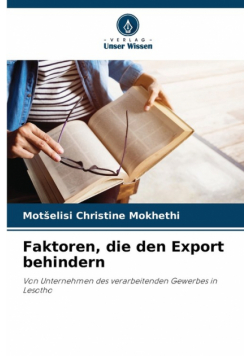 Faktoren, die den Export behindern