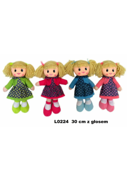 Lalka z głosem 30cm MIX