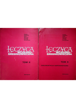 Łęczyca wczesnośredniowieczna 2 tomy