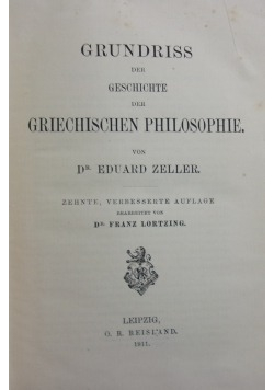 Grundriss der Geschichte 1911 r