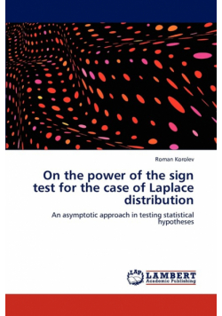On the power of the sign test for the case of Laplace distribution