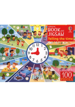 Usborne Book and Jigsaw Telling the Time