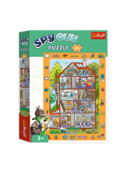 Puzzle obserwacyjne Spy Guy W domu 24