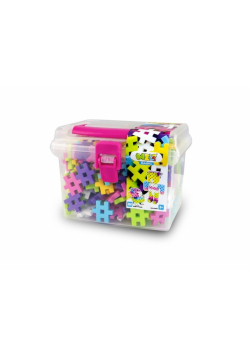 Klocki konstruk. Meli Basic Pink Travel Box 250szt
