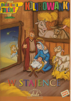 W stajence: kolorowanka