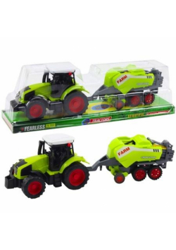 Traktor do belowania zielony