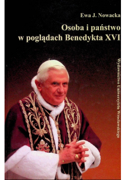 Osoba i państwo w poglądach Benedykta XVI