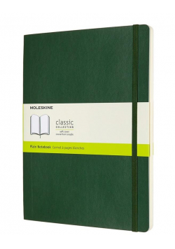 Notes 19x25 gładki myrtle green MOLESKINE