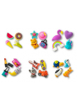 Gumki do Ścierania Puzzle 4 szt. MIX STnux