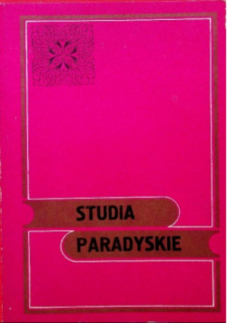 Studia Paradyskie Tom 1