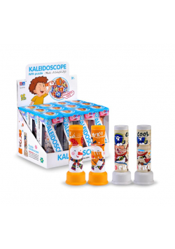 Kalejdoskop plastikowy mix