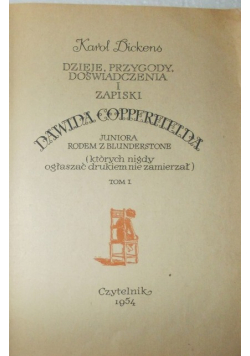 Dzieje przygody doświadczenia i zapiski Dawida Copperfielda Tom II