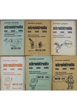 Mikroelektronika Moje nowe hobby 6 tomów