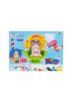 Masa plastyczna z akcesoriami fryzjer