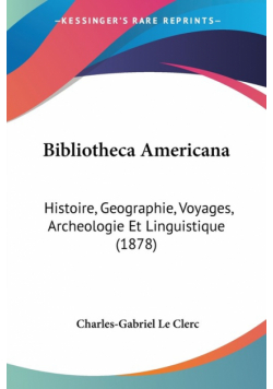 Bibliotheca Americana