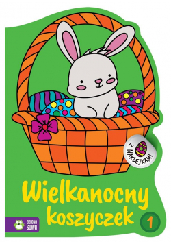 Wielkanocne kolorowanki. Wielkanocny koszyczek 1