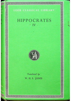 Hippocrates vol IV