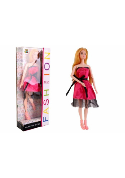 Lalka Beryl Fashion sukienka z czarnymi akcentami