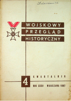 Wojskowy przegląd historyczny 4